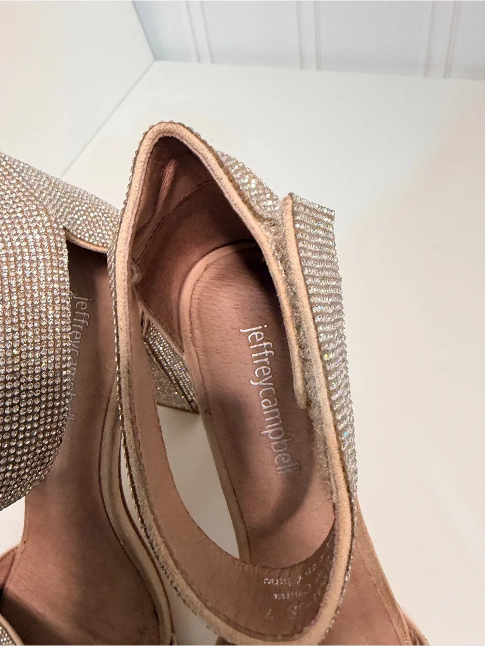 Jeffrey Campbell glam rhinestone